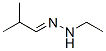 2-Methylpropanal ethyl hydrazone Structure