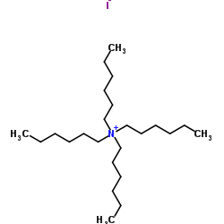 N,N,N-Trihexyl-1-hexanaminium iodide structure