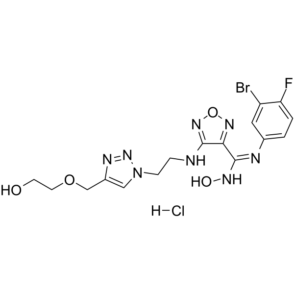 IDO1/2-IN-1 hydrochloride Structure