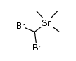 trimethyl(dibromomethyl)stanne结构式