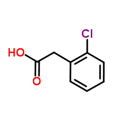 2-氯苯乙酸结构式