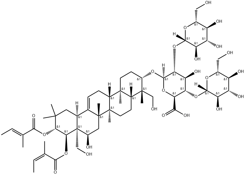Aesculioside D Structure