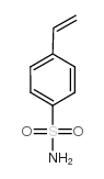 Benzenesulfonamide,4-ethenyl- Structure