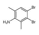 3,4-dibromo-2,6-dimethylaniline Structure