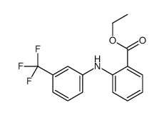 ethyl 2-[3-(trifluoromethyl)anilino]benzoate结构式