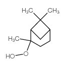 2,6,6-三甲基二环[3.1.1]庚烷基氢过氧化物结构式