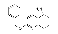 (5S)-2-phenylmethoxy-5,6,7,8-tetrahydroquinolin-5-amine Structure