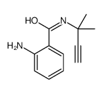 2-amino-N-(2-methylbut-3-yn-2-yl)benzamide Structure