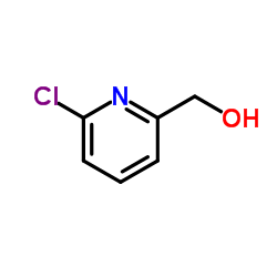 2-氯-6-羟甲基吡啶结构式