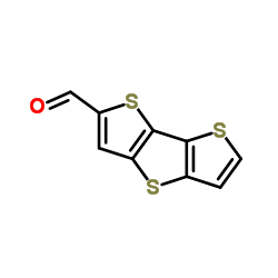 dithieno[3,2-b:2′,3′-d]thiophene-2-carbaldehyde结构式