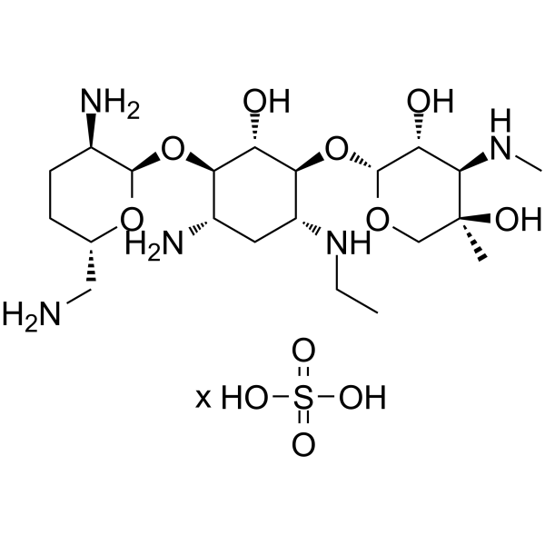 Etimicin sulfate Structure