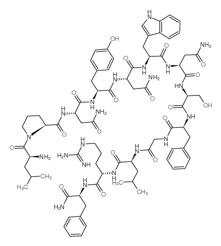 Kisspeptin-13 (human) trifluoroacetate salt structure