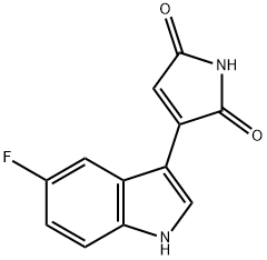 3-(5-氟-1H-吲哚-3-基)-1H-吡咯-2,5-二酮图片