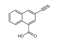 3-氰基-1-萘酸结构式