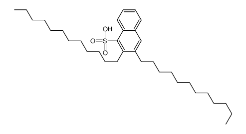 Didodecylnapthalene sulfonic acid Structure