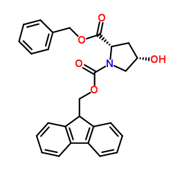 FMOC-L-羟脯氨酸苄酯结构式