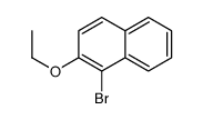 1-溴-2-乙氧基萘结构式