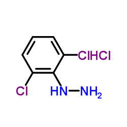 2,6-Dichlorophenylhydrazine hydrochloride Structure
