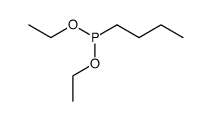 n-butylphosphonous acid diethyl ester Structure