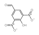 4-羟基-3,5-二硝基苯甲醛结构式