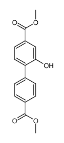 dimethyl 2-hydroxy-[1,1'-biphenyl]-4,4'-dicarboxylate结构式