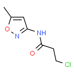 3-chloro-N-(5-methylisoxazol-3-yl)propanamide picture
