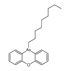 10-nonylphenoxarsinine结构式