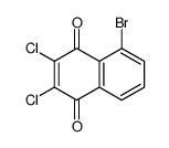 5-bromo-2,3-dichloronaphthalene-1,4-dione Structure