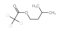 3-Methylbutyl trichloroacetate Structure
