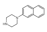 1-萘-2-基-哌嗪盐酸盐结构式