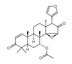 14,15-epoxyazadiradione Structure