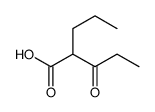 2-n-propyl-3-oxopentanoic acid structure