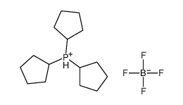 tricyclopentylphosphine tetrafluorobora& Structure