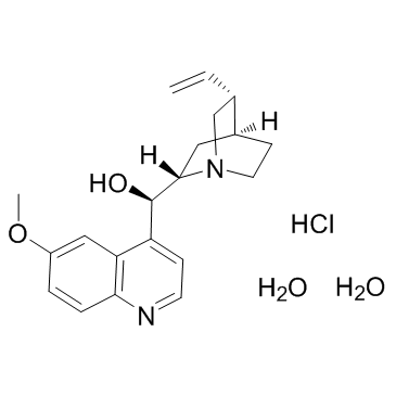 奎宁盐酸盐二水合物结构式