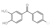 Methanone,(4-chlorophenyl)(4-hydroxy-3-methylphenyl)- Structure