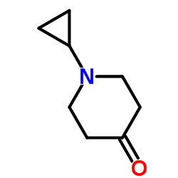 1-cyclopropyl-4-piperidone Structure