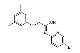 N-(5-bromopyridin-2-yl)-2-(3,5-dimethylphenoxy)acetamide Structure
