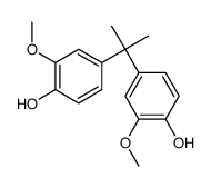 4-[2-(4-hydroxy-3-methoxyphenyl)propan-2-yl]-2-methoxyphenol Structure