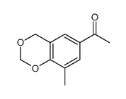 1-(8-methyl-4H-1,3-benzodioxin-6-yl)ethanone结构式