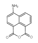 4-氨基-1,8-萘二甲酸酐结构式