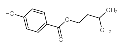 4-羟基苯甲酸异戊酯结构式