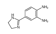 4-(4,5-dihydro-1H-imidazol-2-yl)benzene-1,2-diamine Structure