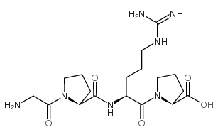 甘氨酸-脯氨酸-精氨酸-脯氨酸结构式