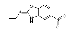 2-Benzothiazolamine,N-ethyl-5-nitro-(9CI)结构式