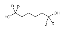 1,6-己二醇-D4结构式