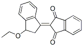 2-(3-Ethoxyindan-1-ylidene)-1,3-indanedione结构式