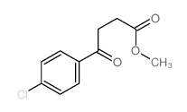 4-(4-氯苯基)-4-氧代丁酸甲酯结构式