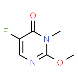 4(3H)-Pyrimidinone,5-fluoro-2-methoxy-3-methyl-(9CI)结构式