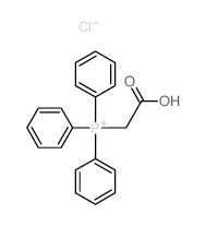 carboxymethyl-triphenyl-phosphanium结构式