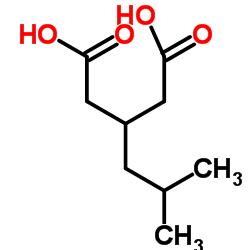3-异丁基戊二酸结构式